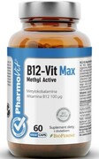 B12-Vit Max Methyl Active 60 kapsułek Pharmovit Clean Label