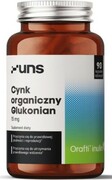 Cynk organiczny Glukonian 90 kapsułek UNS