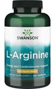 Swanson L-Arginina 500 mg (200 kapsułek)