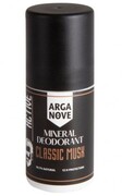Dezodorant mineralny roll-on CLASSIC MUSK 50ml ARGANOVE