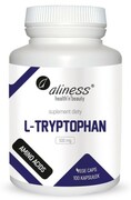 L-Tryptophan Tryptofan 500 mg 100 kapsułek VEGE - Aliness