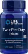 Two-Per-Day Multiwitaminy Minerały 120 tabletek Life Extension