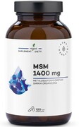 Aura Herbals MSM 1400 mg - siarka organiczna - 120 kapsułek