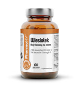 PharmoVit Clean Label Wiesiołek olej tłoczony na zimno 60 kapsułek