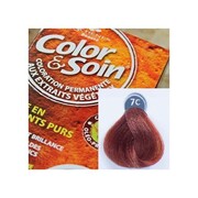 Color & Soin farba do włosów ( miedziany ciemny blond) 7C 135ml