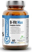 B-Vit Max Complex Active 60 kapsułek PharmoVit Clean Label