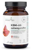 Ashwagandha KSM-66 Korzeń 200mg, kapsułki 120 szt. Aura Herbals