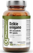 Pharmovit Clean Label Dzikie oregano 10% karwakrolu 10% tymolu 60 kapsułek
