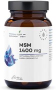 Aura Herbals MSM 1400 mg - siarka organiczna - 60 kapsułek