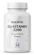 Holistic D-vitamin 3200 IU 90 kapsułek