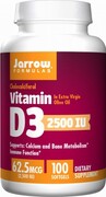 Jarrow Formulas Witamina D3 2500 IU (100 kapsułek