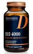Doctor Life Witamina D3 4000 120 kapsułek