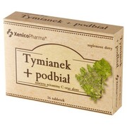 Tymianek + podbiał, 16 tabl. do ssania Xenico Pharma