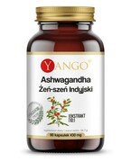 Yango Ashwagandha - ekstrakt 10:1 (90 kapsułek)