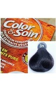 Color & Soin farba do włosów (ciemny szatyn) 3N 135ml