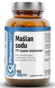 Pharmovit Clean Label Maślan sodu 71% kwasu masłowego 60 kapsułek