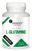 L-Glutamina 500 mg, 100 kapsułek VEGE, Aliness