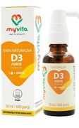 MyVita Witamina D3 4000 IU FORTE Krople 30 ml