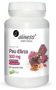 Pau d’Arco (sproszkowana kora Lapacho) 500mg (100 kaps.) Aliness