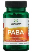 PABA (kwas para-aminobenzoesowy) 120 kapsułek Swanson