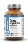 PharmoVit Clean Label Żelazo organiczne (Fumaran żelaza) 60 kapsułek