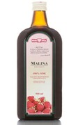 Sok z malin 100% 500ml Polska Róża