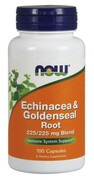 NOW Foods Echinacea & Goldenseal Root Jeżówka Gorzknik 100 kaps