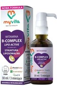 Witamina B-Complex Lipo-Active Struktura liposomalna krople 30 ml MyVita