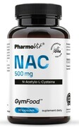 NAC N-Acetyl-L-Cysteina 500mg 90 kapsułek GymFood Pharmovit