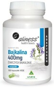 Bajkalina (Tarczyca bajkalska) Extract 85% 400 mg (100 kaps.) Aliness