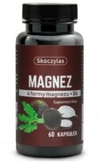 Skoczylas Magnez 4 formy-czarna rzepa 60 kapsułek