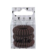 2K Brown Hair Tie Gumka do włosów 3 szt (W) (P2)
