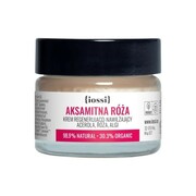 IOSSI Aksamitna róża. Krem regenerująco-nawilżający. Acerola, róża, algi / 15 ml