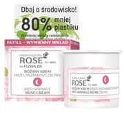Floslek Rose For Skin różany krem przeciwzmarszczkowy na noc Refill 50ml (P1)