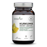 AURA HERBALS Kurkuma ekstrakt + Piperyna (60 kaps.)