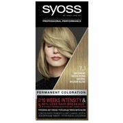 SYOSS Permanent Coloration farba do włosów trwale koloryzująca 7_1 Naturalny Średni Blond (P1)