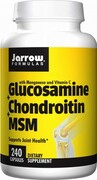 JARROW FORMULAS Glukozamina, Chondroityna i MSM (240 kaps.)