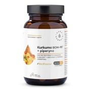 Aura Herbals - Kurkuma 500 mg BCM-95® + piperyna, kapsułki 60 szt.