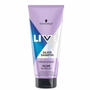 Schwarzkopf Live Silver Shampoo szampon do włosów neutralizujący żółty odcień 200ml (P1)