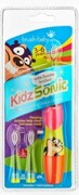 BRUSH-BABY KIDZSONIC szczoteczka soniczna dla dzieci 3-6 lat RÓŻOWA
