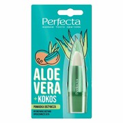 Perfecta Aloe Vera odżywcza pomadka do ust z aloesem i kokosem 5g (P1)