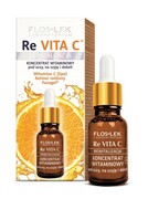 Floslek Re Vita C 40+ koncentrat witaminowy pod oczy na szyję i dekolt 15ml (P1)