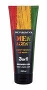 Dermacol Don´t Worry Be Happy Men Agent 3in1 Żel pod prysznic 250ml (M) (P2)