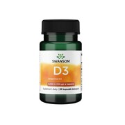 Swanson Witamina D3 4000 IU (90 kaps.)