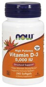 Witamina D3 5000 IU 125 mcg (240 kaps.)