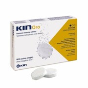 KIN ORO Cleaning Tablets - Tabletki czyszczące do protez zębowych z aktywnym tlenem 30szt.