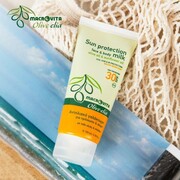 MACROVITA Olive.elia nawilżające mleczko do twarzy i ciała SPF30 z bio-oliwą i olejkiem ze słonecznika 100ml