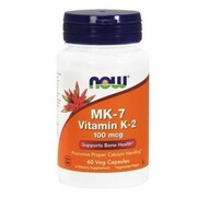 NOW Foods Witamina K-2 MK7 100mcg K2 E1