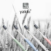 Yakki antybakteryjna biodegradowalna szczoteczka z miękkim włosiem pokrytym aktywnym węglem z etui podróżnym