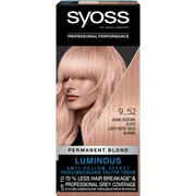 Syoss Permanent Blond farba do włosów trwale koloryzująca 9_52 Jasne Różowe Złoto (P1)